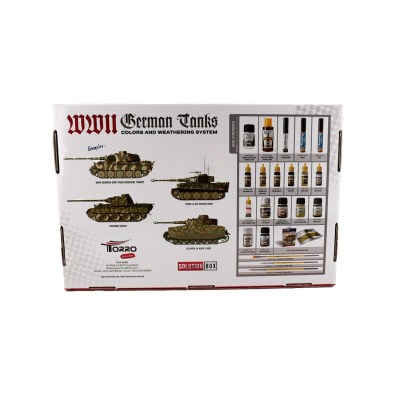 WW II German Tanks Solution Box - verf voor tanks 2